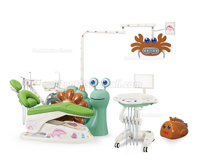 Children Dental Chair Unit Electric Kids Dental Chair Dental Pediatric Treatment Unit DS-S800